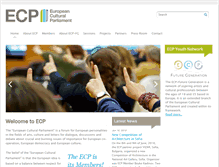 Tablet Screenshot of kulturparlament.com